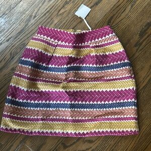 Anthropologie, Nomad, Morgan carper, Fully lined mini skirt